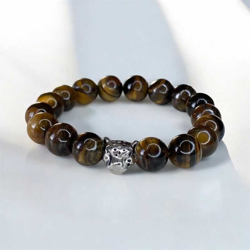 Pulsera Leopardo Ojo de Tigre