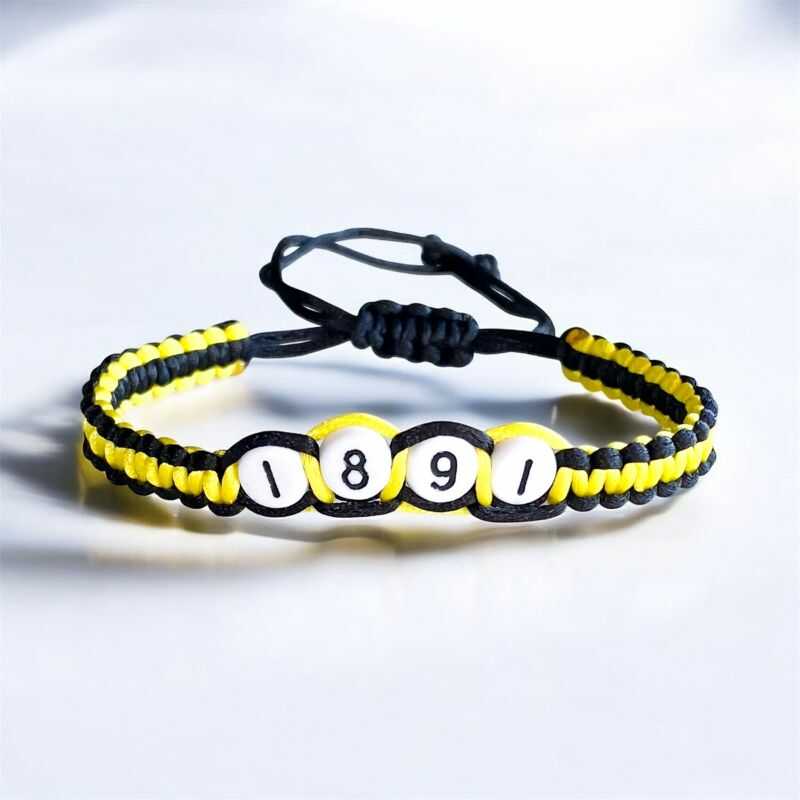 Pulsera 1891 Peñarol Ajustable
