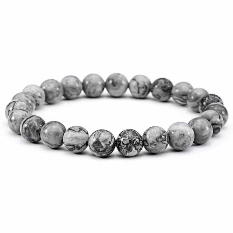 Pulsera Jaspe Gris