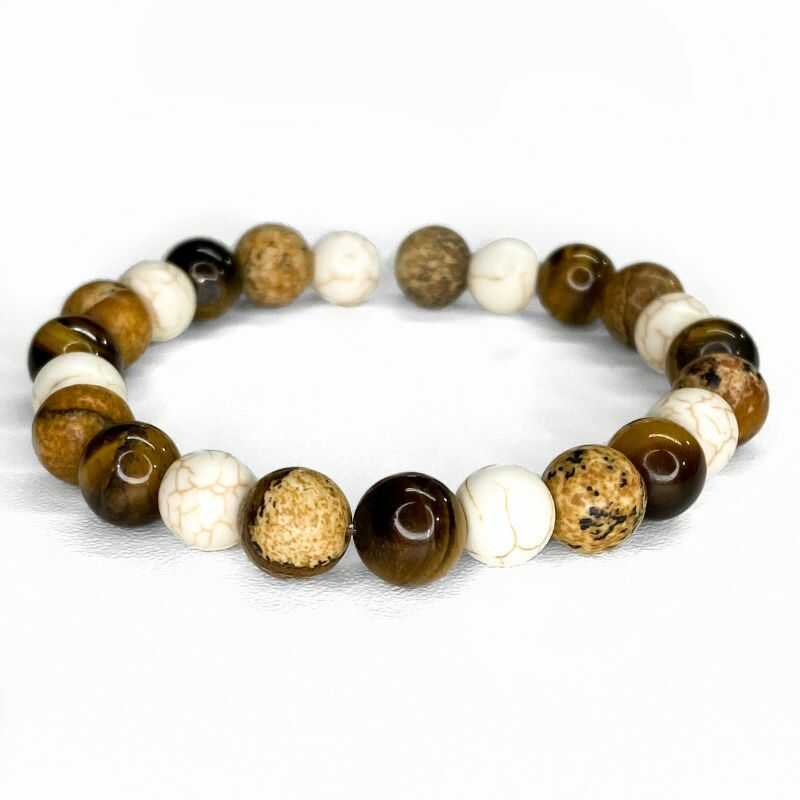 Pulsera Combinada Beige