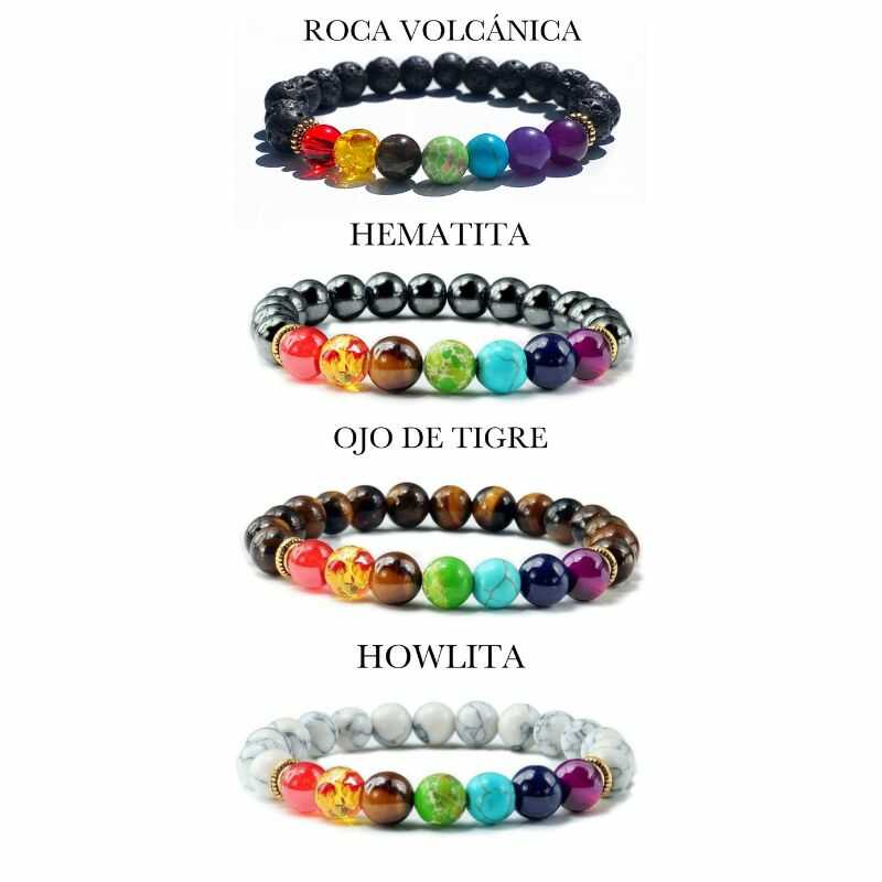 Pulsera 7 Chakras