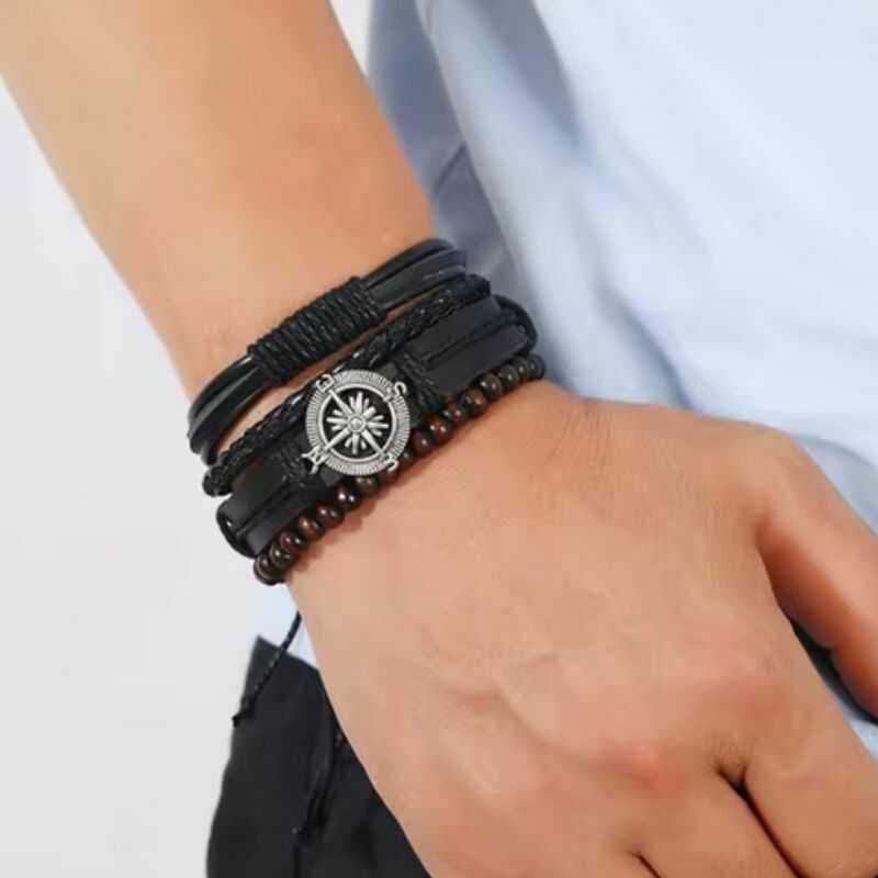 Set Pulseras Brújula