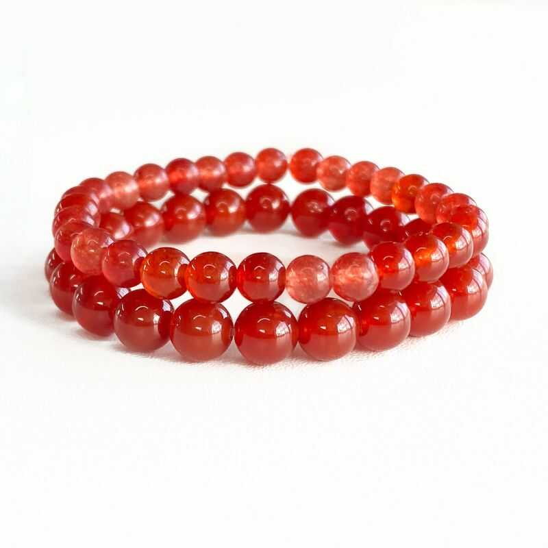 Pulsera Ágata Roja