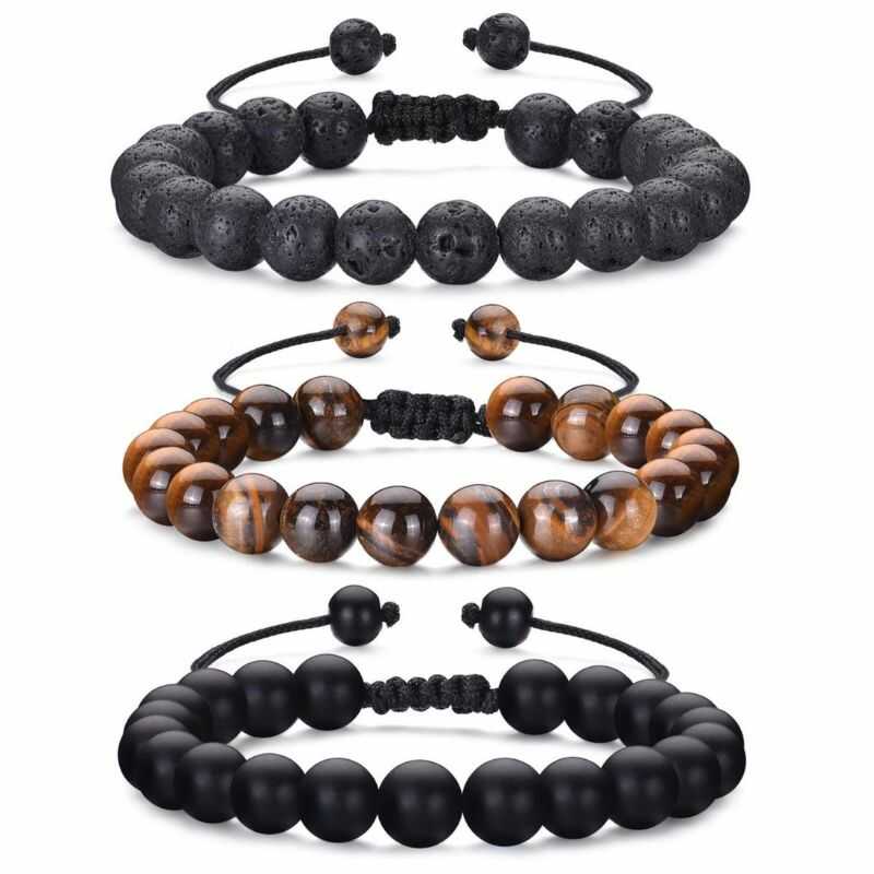 Pulsera Ajustable Piedras Naturales