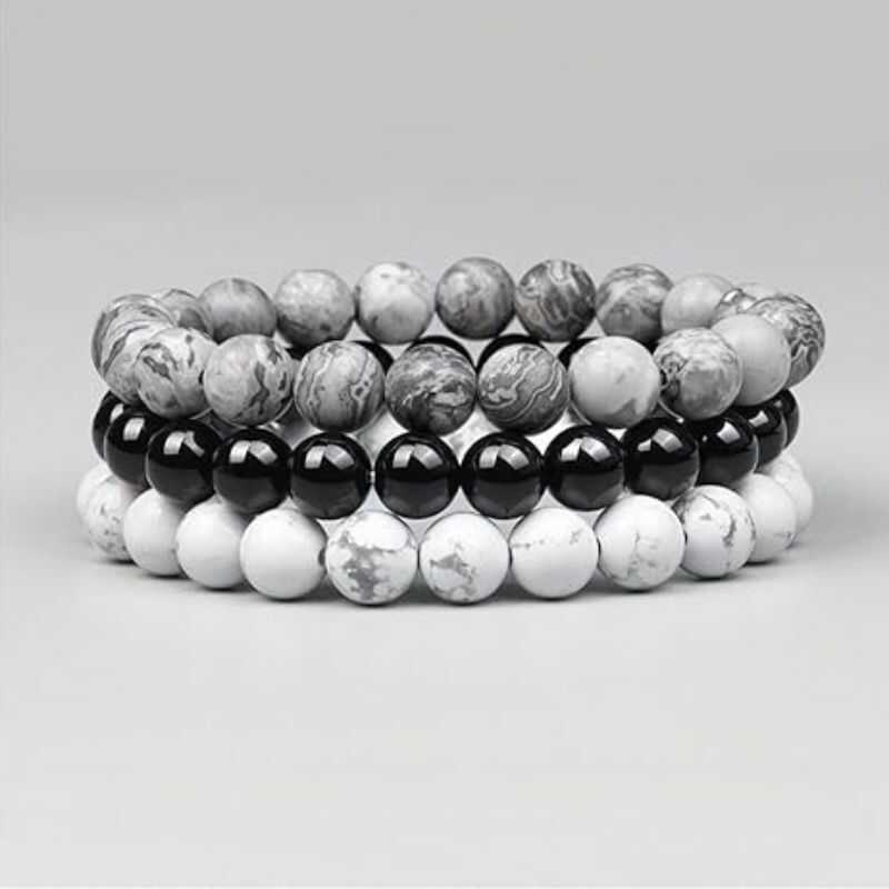 Set Neutro Piedras Naturales