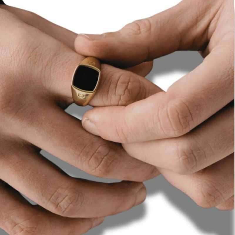 Anillo Meseta Dorado