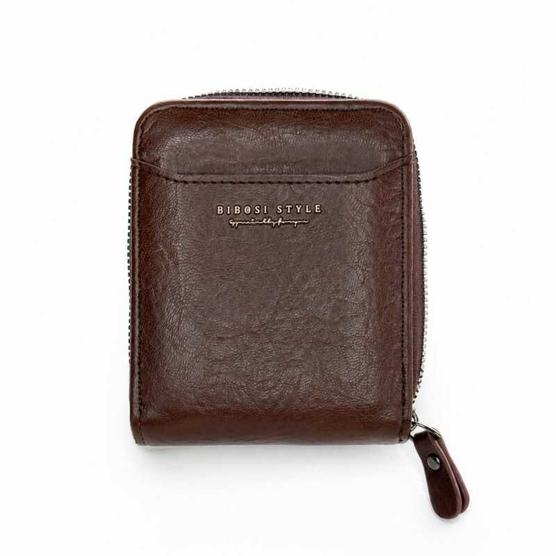Billetera de hombre marrón