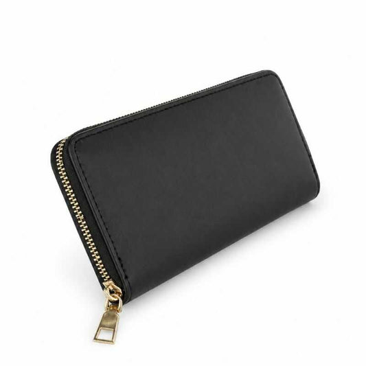 Billetera Lisa Negra