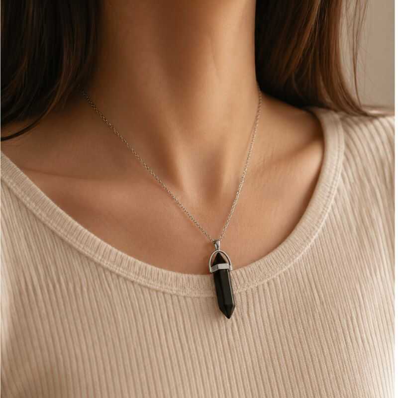 Colgante Obsidiana Negra