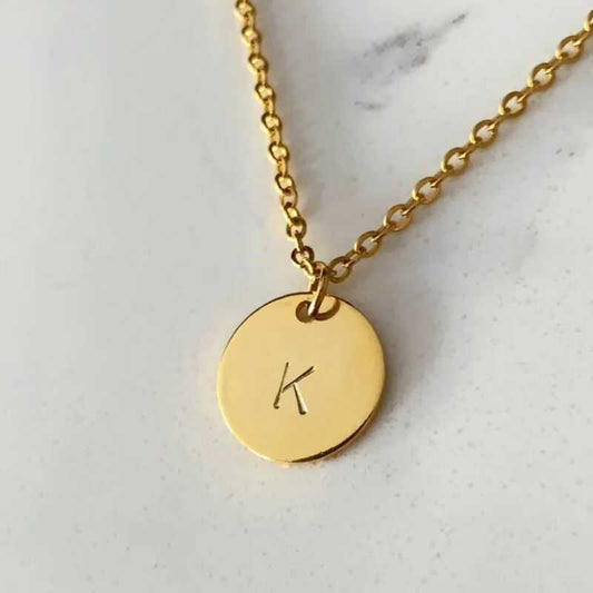 Cadena Inicial Personalizada Dorada