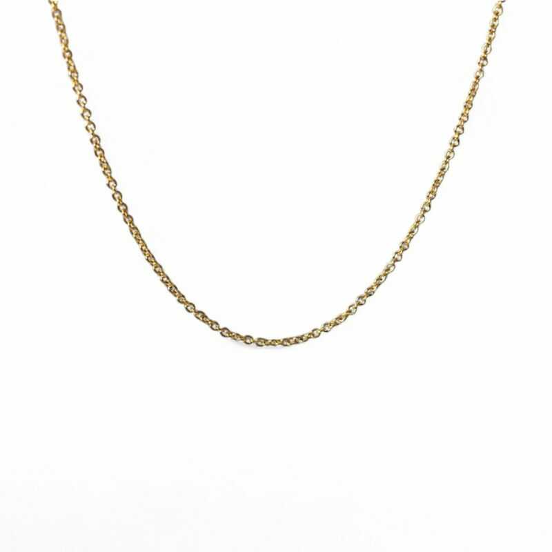Cadena Fina Dorado