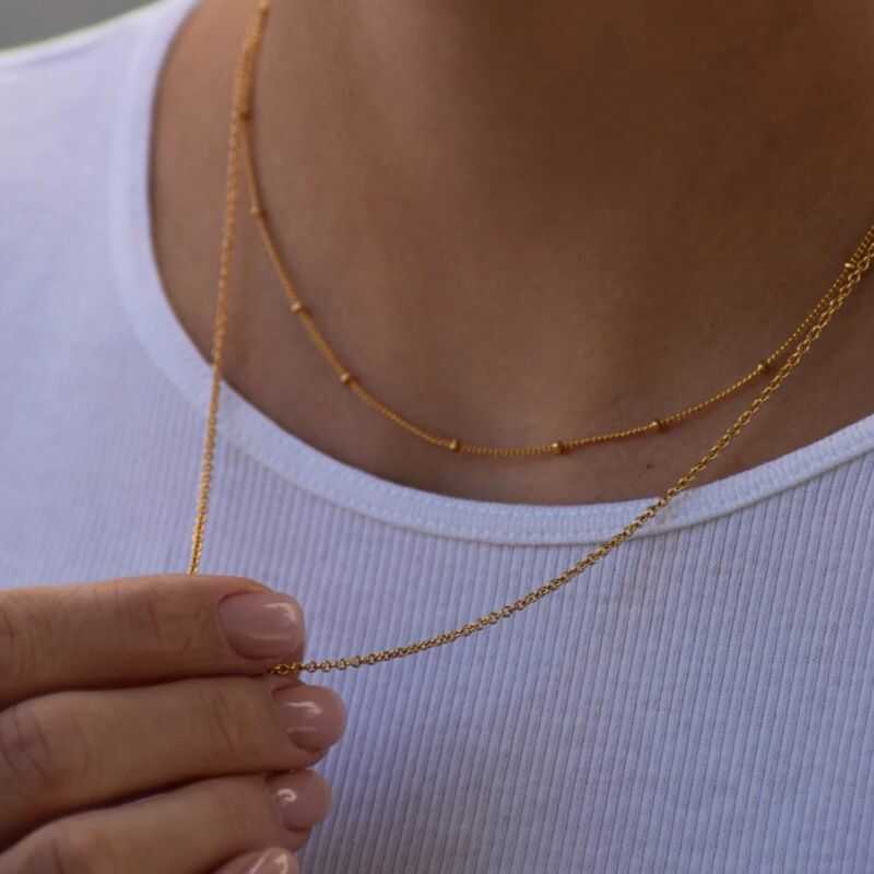 Cadena Fina Dorado