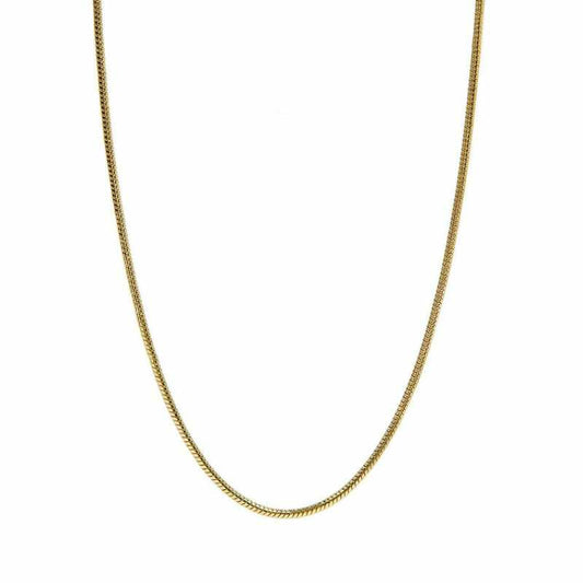 Cadena Cola de Ratón Dorada