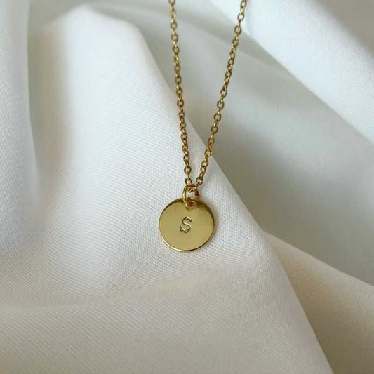 Cadena Inicial Personalizada Dorada