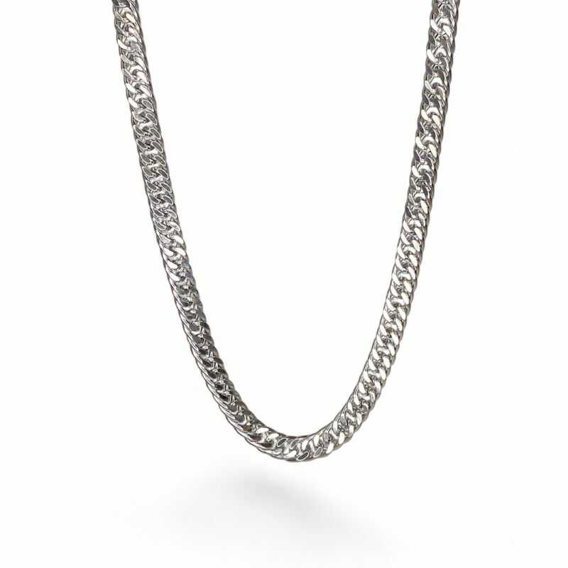 Cadena Cubana Plateada