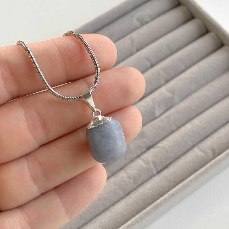 Colgante Cuarzo Azul