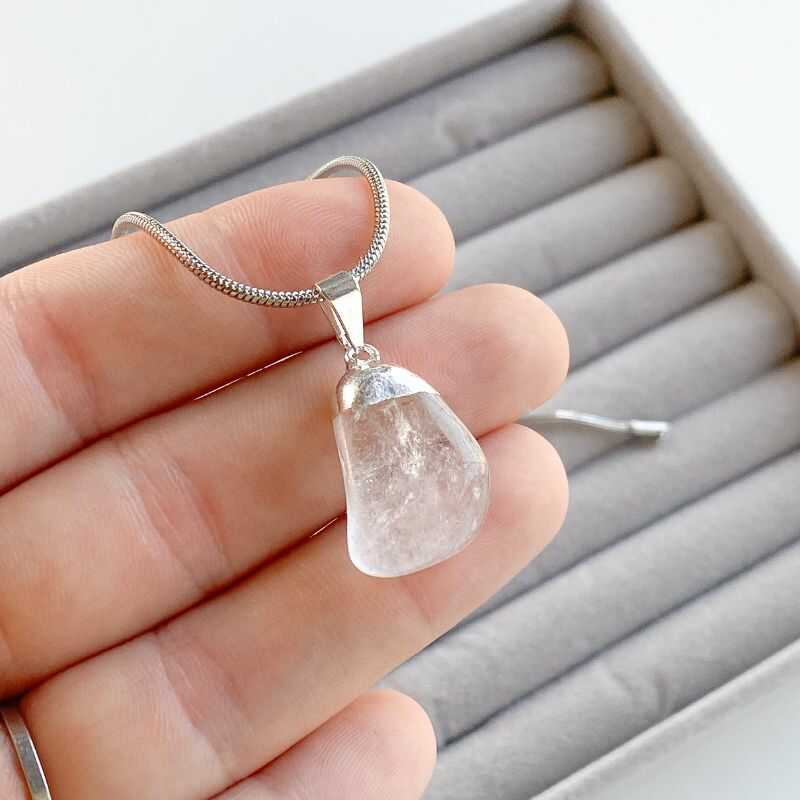 Colgante Cuarzo Cristal