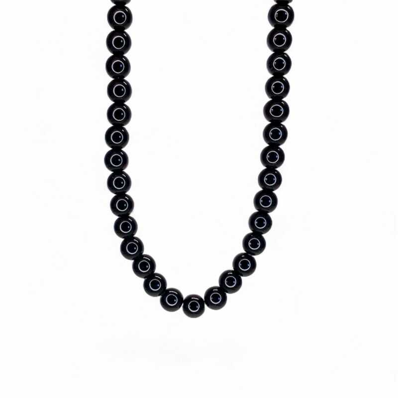 Collar Gargantilla Ágata Negra
