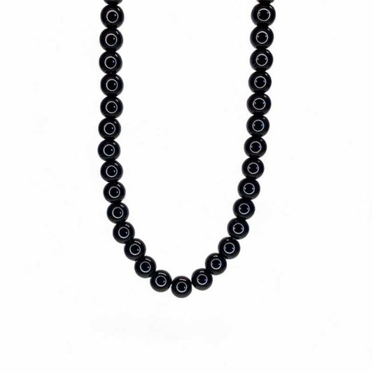 Collar Gargantilla Ágata Negra