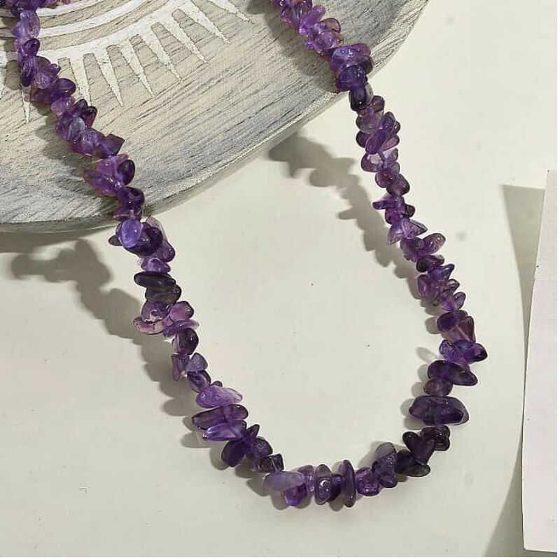 Collar Escallas Amatista