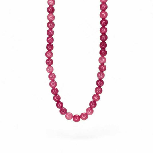 Collar Gargantilla Jaspe Rosa