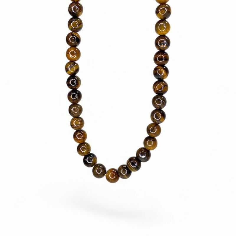 Collar Gargantilla Ojo de Tigre