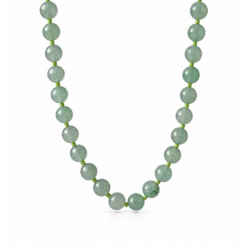 Collar Aventurina + Mostacillas