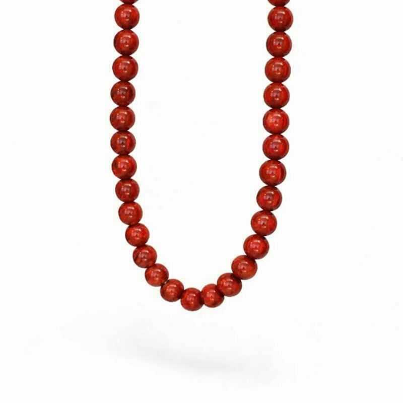 Collar Gargantilla Jaspe Rojo