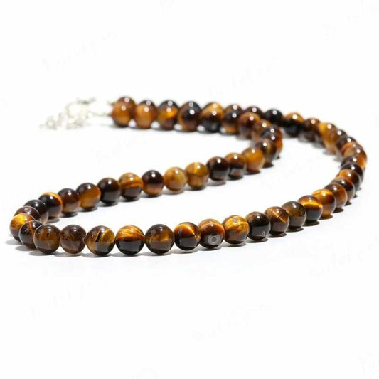 Collar Gargantilla Ojo de Tigre