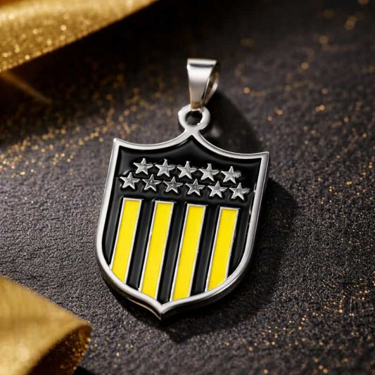 Dije Peñarol en Acero