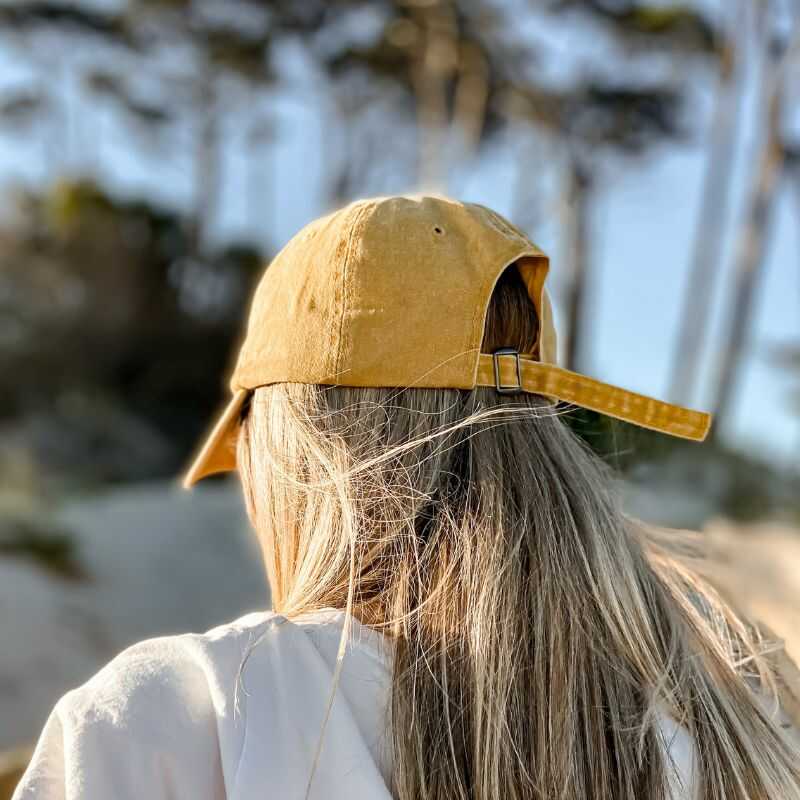 Gorra Visera Mostaza