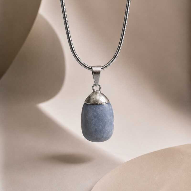 Colgante Cuarzo Azul