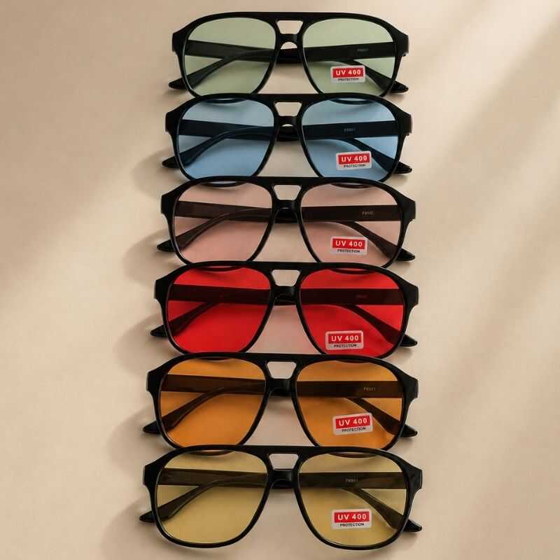 Lentes Aviadores Rojo