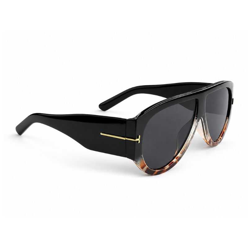 Lentes Aviador Negro y Carey