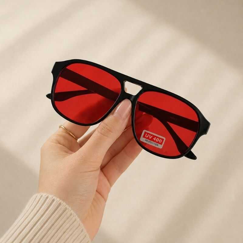 Lentes Aviadores Rojo