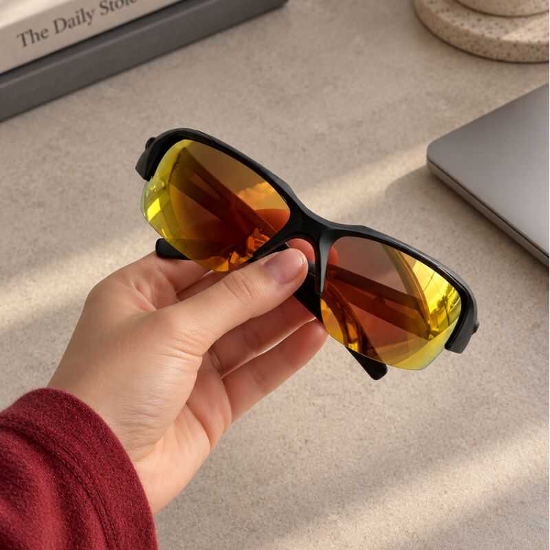 Lentes Apex Amarillo Montura Al Aire