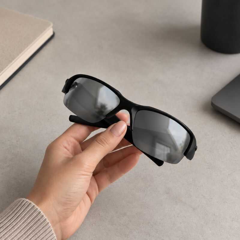 Lentes Apex Gris Montura Al Aire