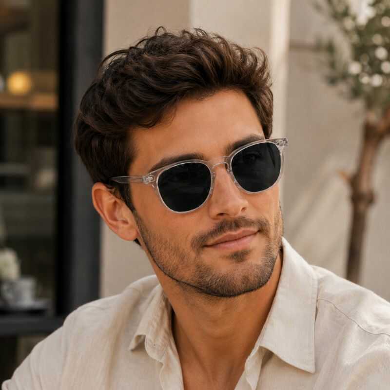 Lentes Oxford Gris Traslúcido