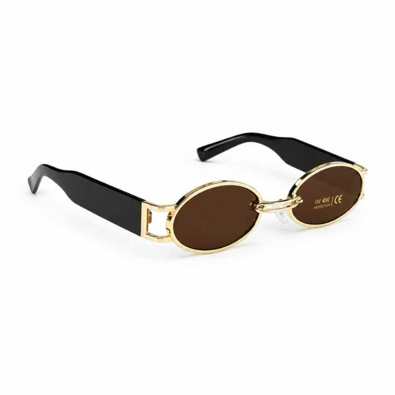 Lentes Brooklyn Marrón y Dorado