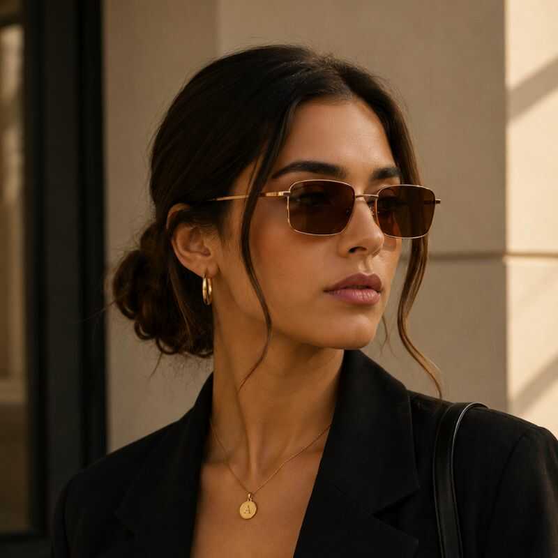 Lentes Retro Marrón