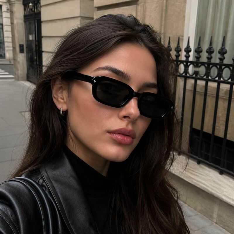 Lentes Rectangulares Negro