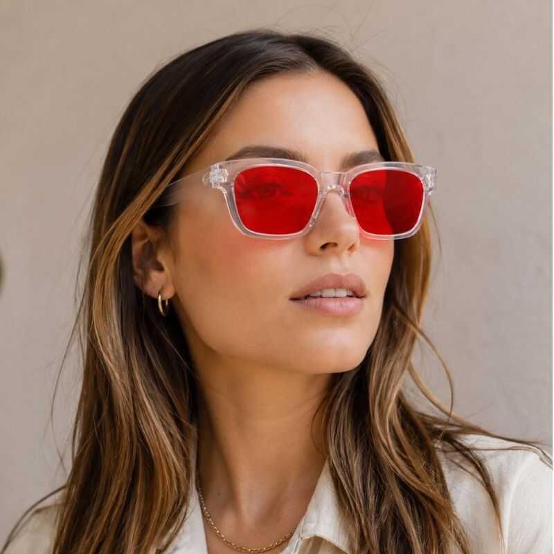 Lentes Siena Rojo