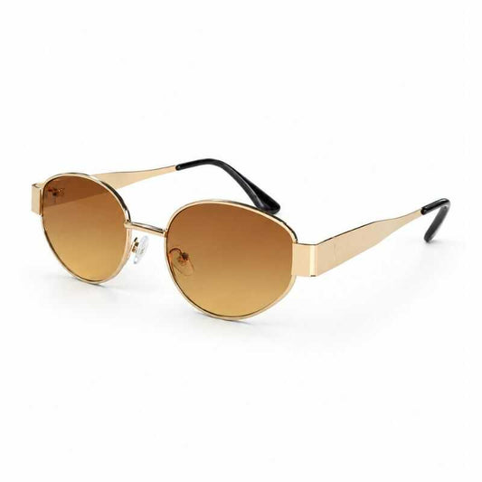 Lentes Golden Ovalados Marrón