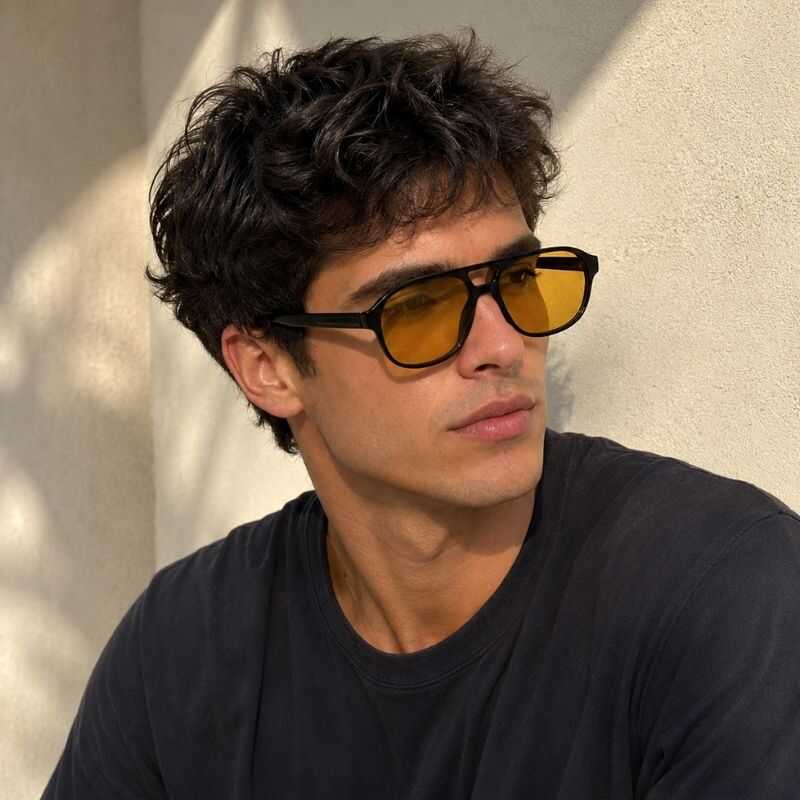 Lentes Aviadores Amarillo