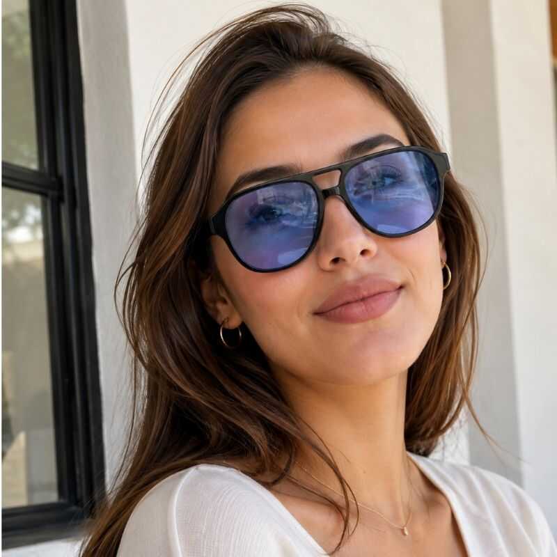 Lentes Aviadores Azul