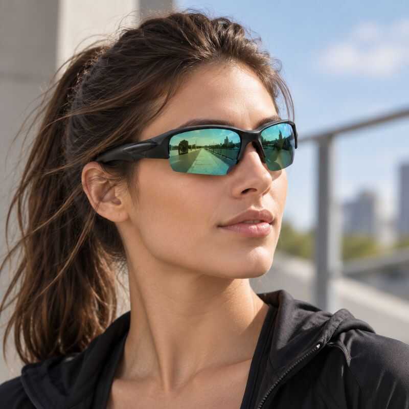 Lentes Apex Verde-Azul Montura Al Aire