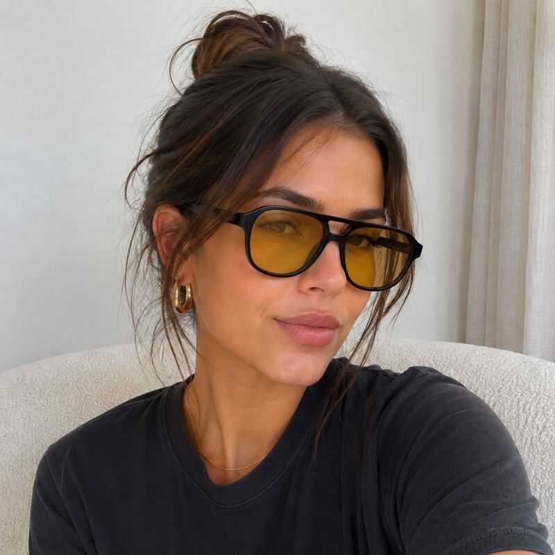 Lentes Aviadores Amarillo