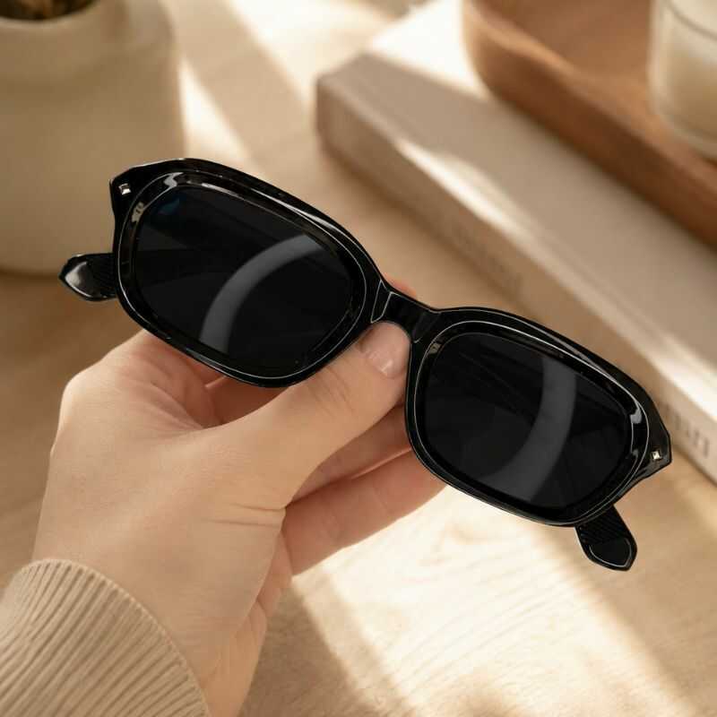 Lentes Rectangulares Negro