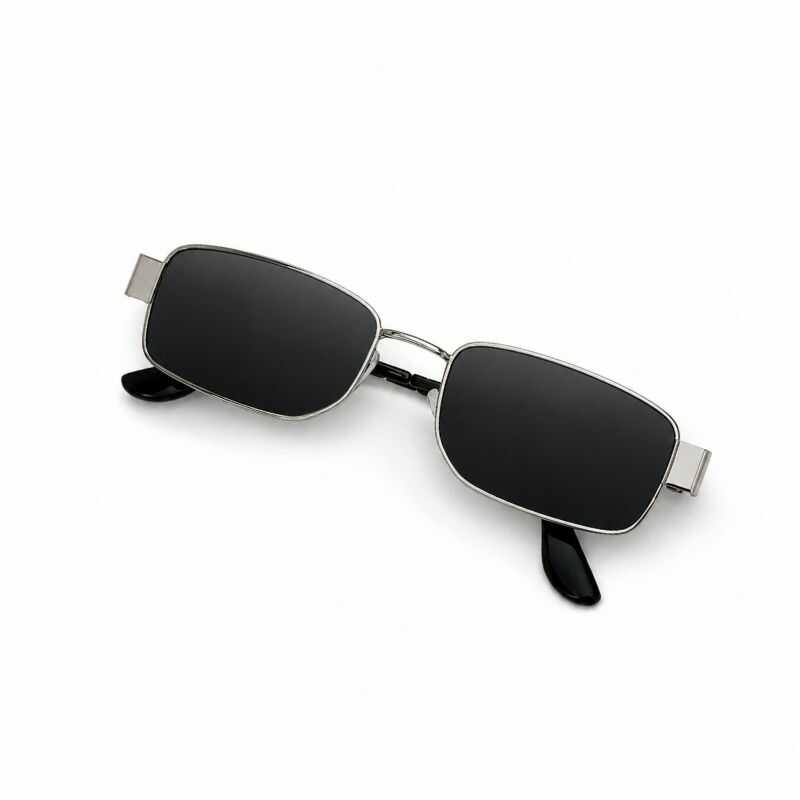 Lentes Silver Rectangulares Negro