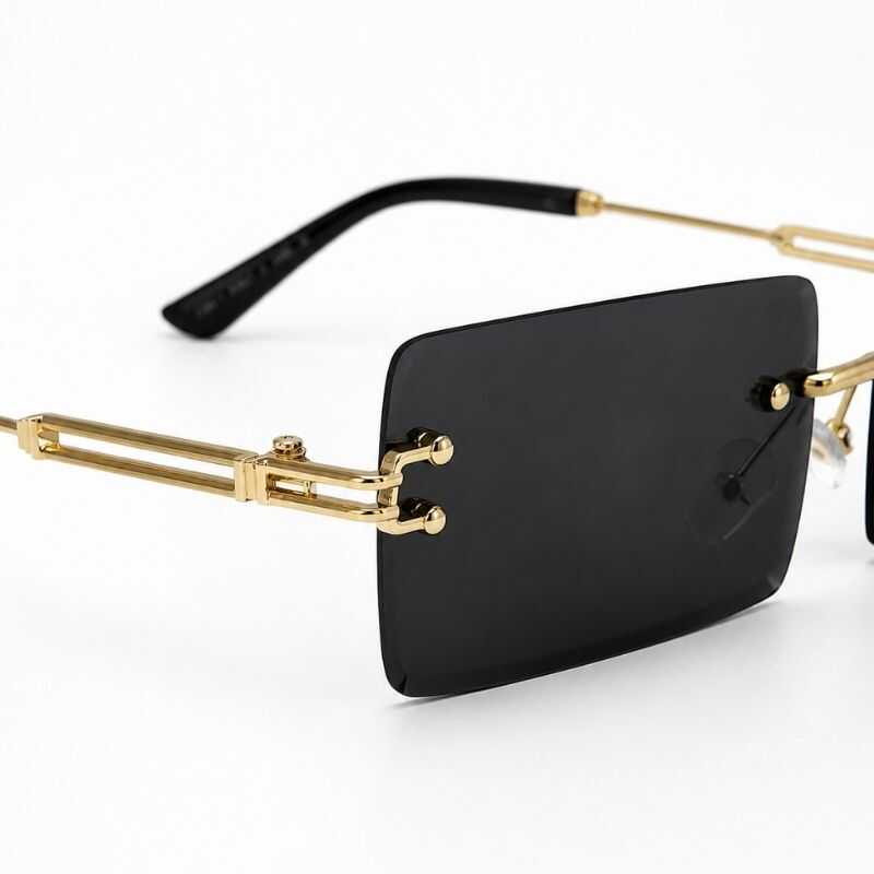 Lentes Rimless Negro